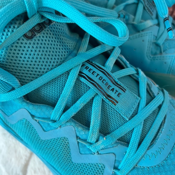 Adidas D.O.N. Issue #2 Crayola Signal Cyan Basketball Sneakers main image 8